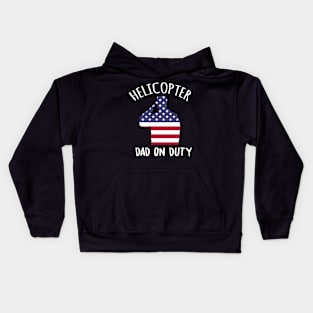 Helicopter dad Kids Hoodie